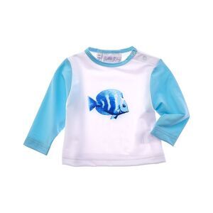 Rachel Riley Girls  Tropical Fish Rash Guard